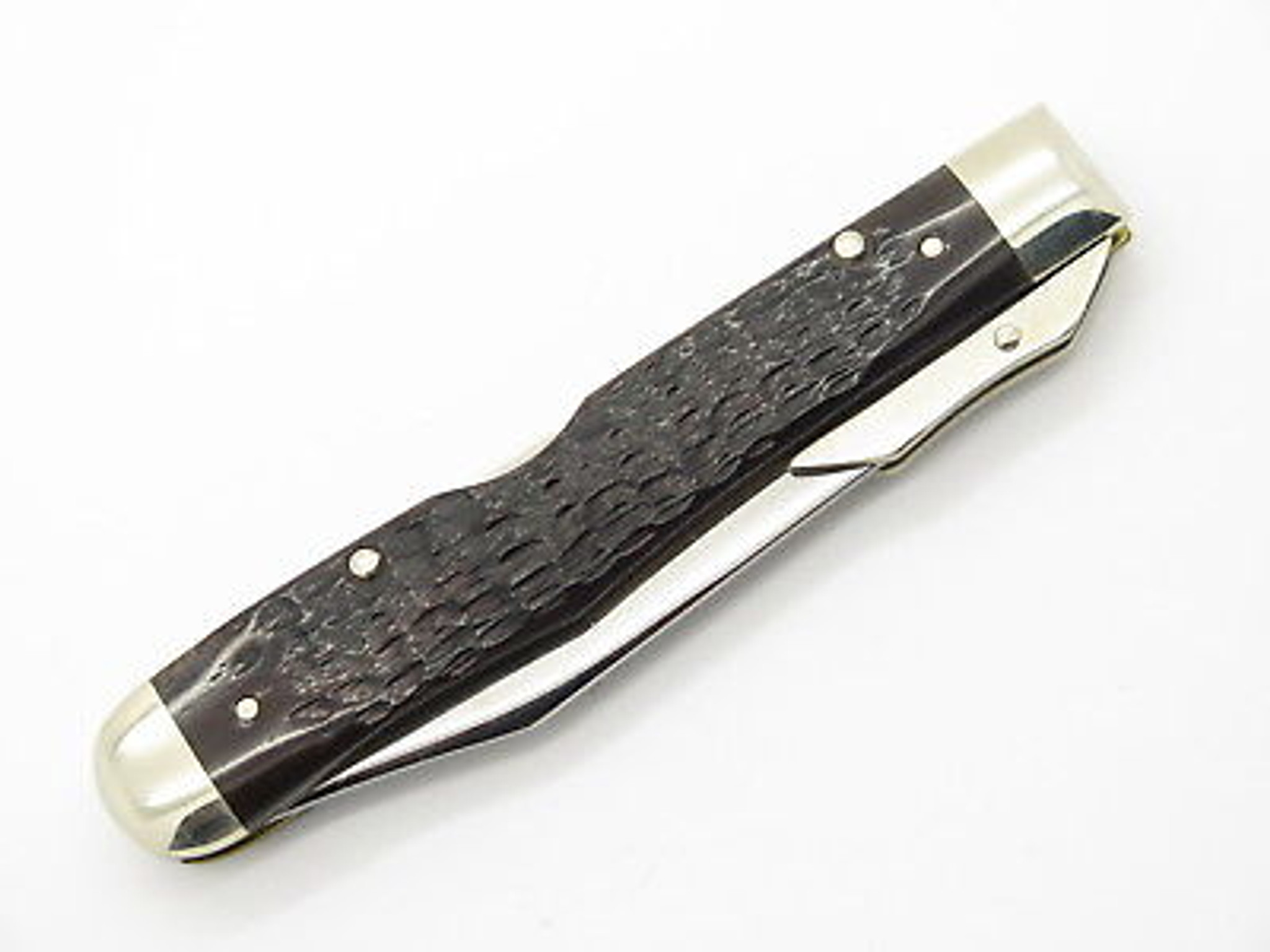 【Taka着用】LLICA SNAKE HEART DAGGER 90s Vtg 1980 Case XX 6220 Red Appaloosa Bone Peanut Folding