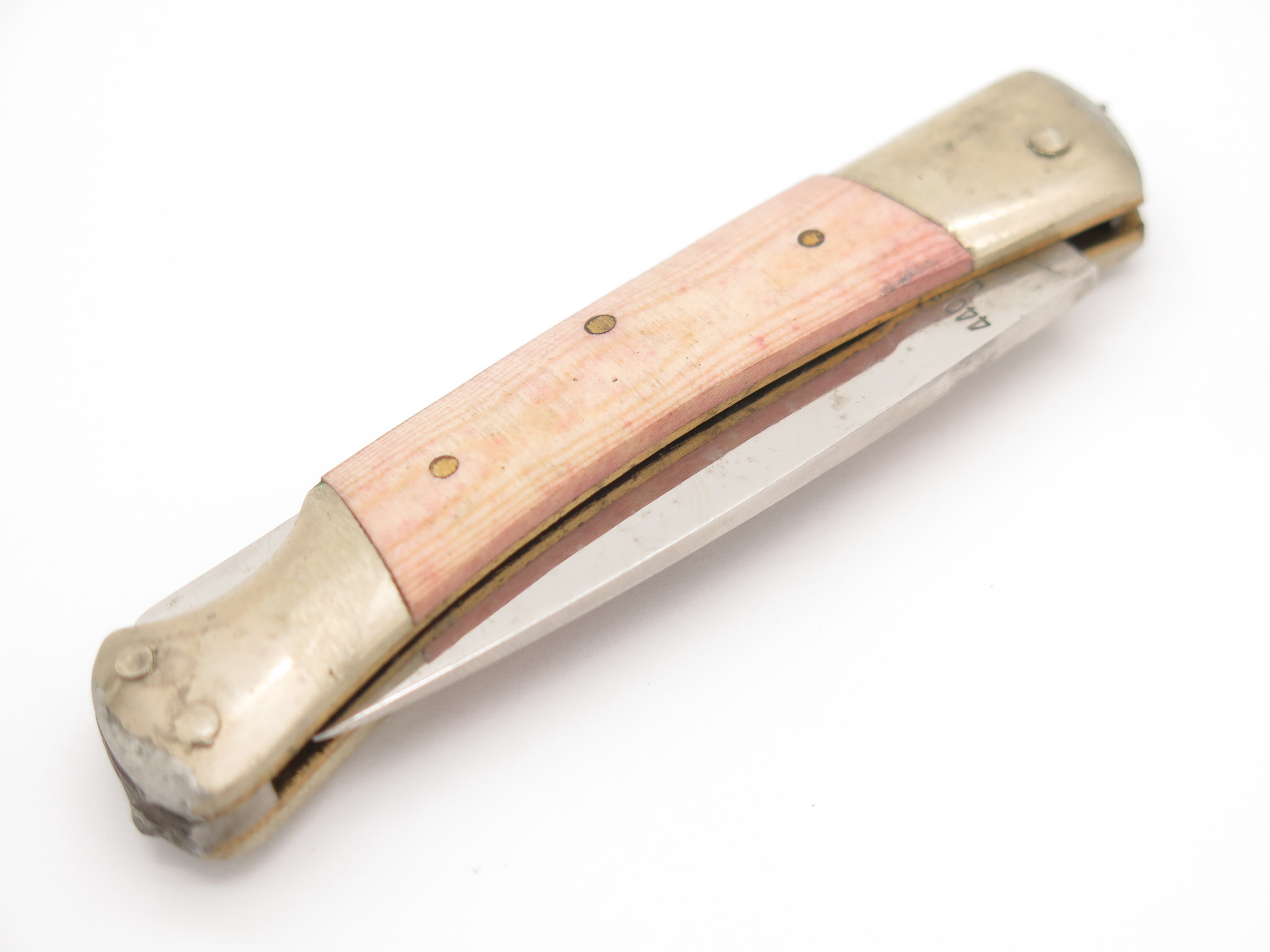 Vintage Explorer 11-393 Seki Japan Squire III Micarta Pocket Knife