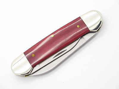 1999 CASE XX 62131 LIMITED SMOOTH RED BONE CANOE FOLDING POCKET