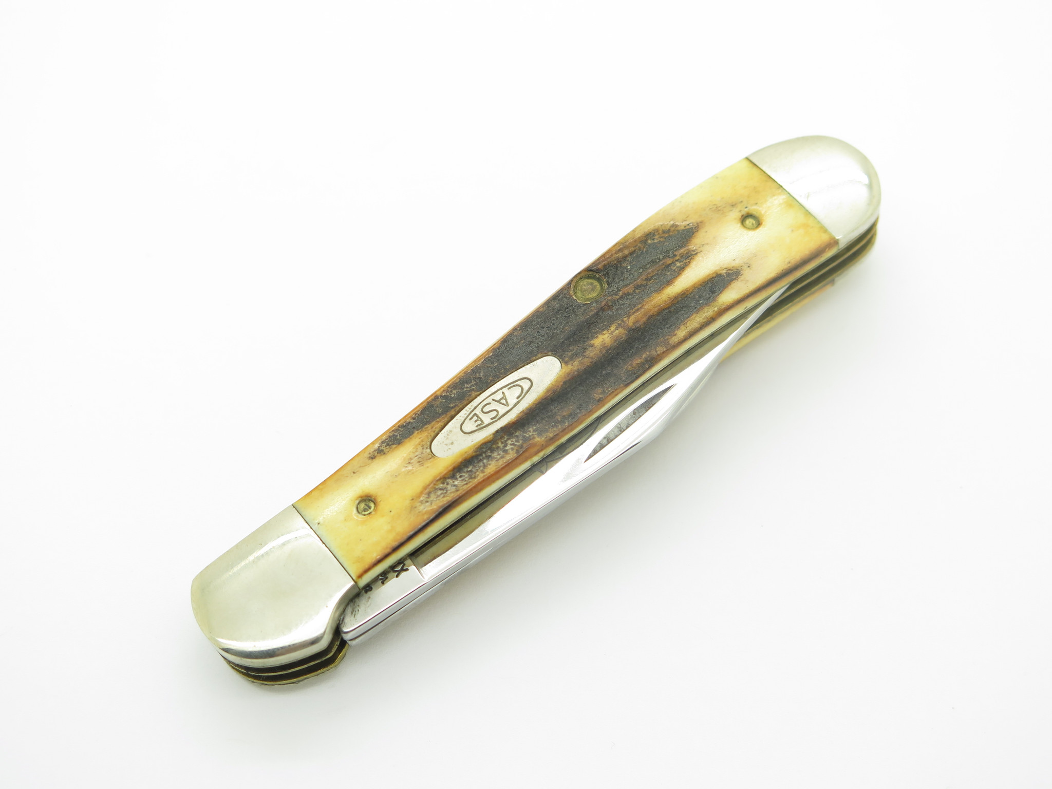 Vintage Blade Show '93 Case XX Limited 5249 Copperhead Stag