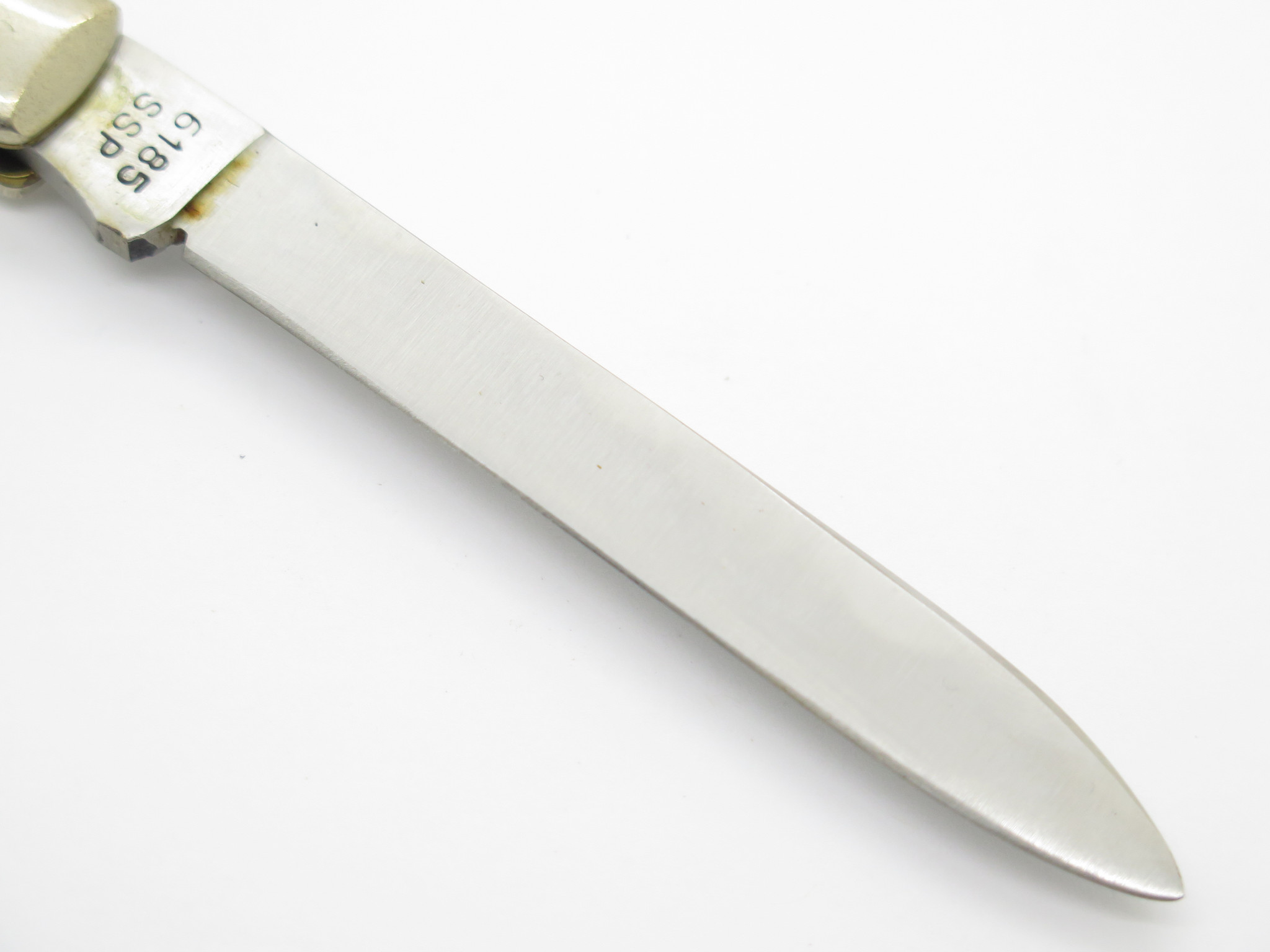 Vintage 1980 Case XX 6185 Doctor Jigged Bone Handle Folding Pocket