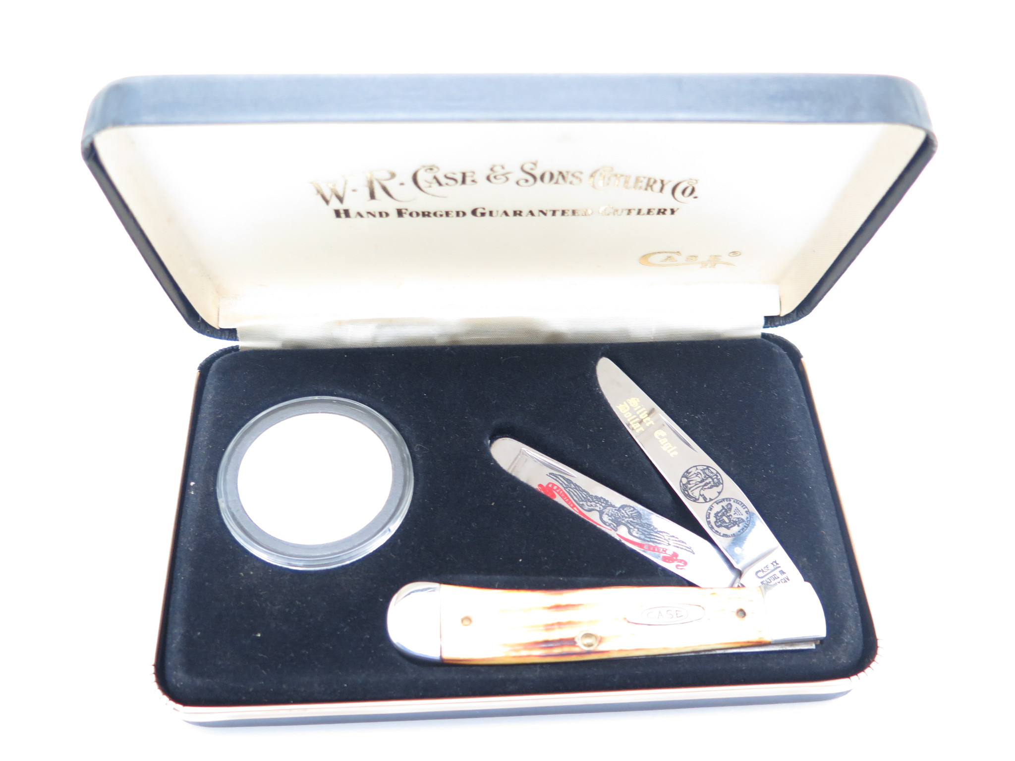 Vintage 1994 Case XX Folding Trapper Knife with Genuine 1995