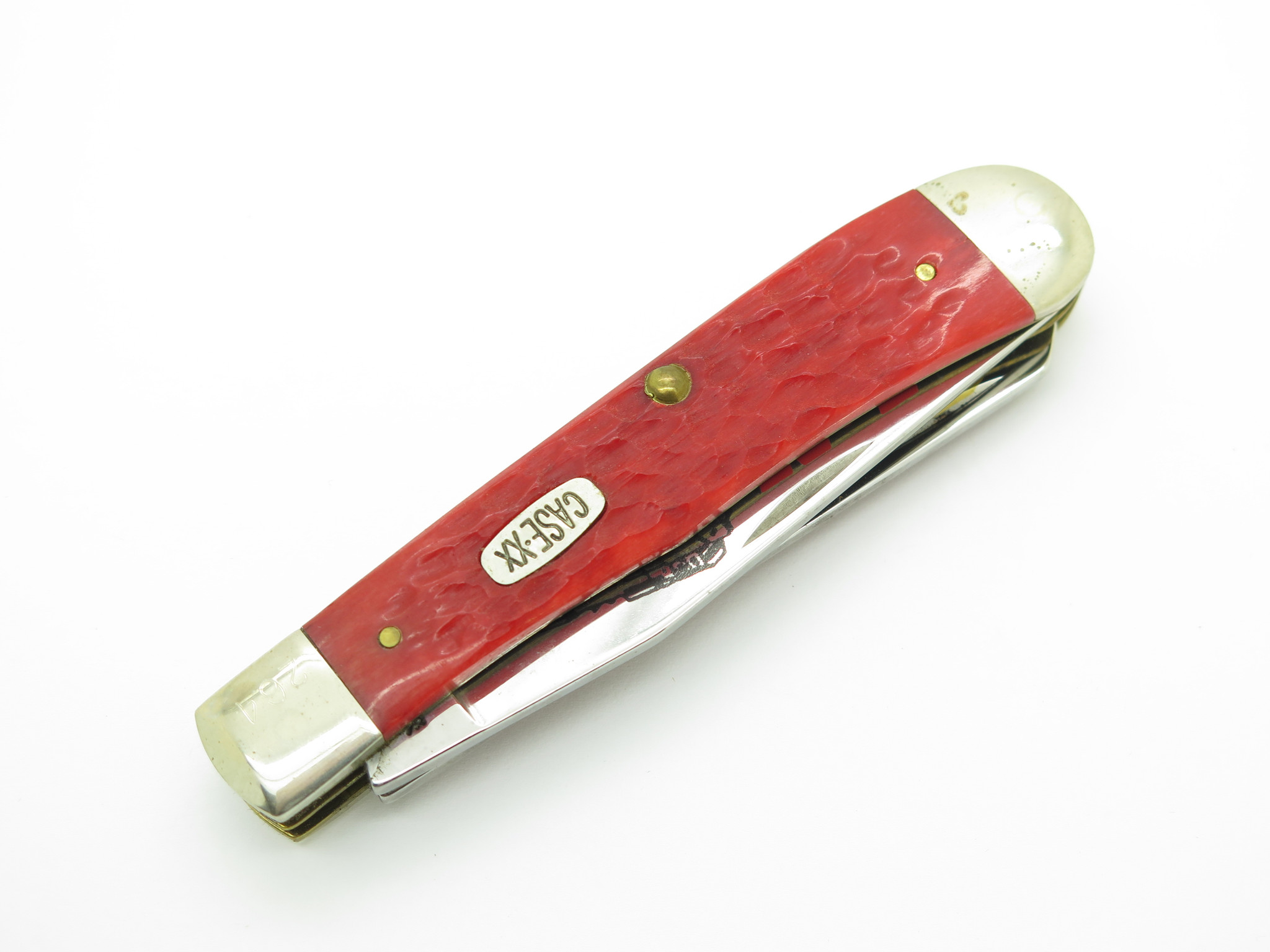 Vintage 1996 Case XX 6254 Trapper L & N Railroad Pocket Knife in