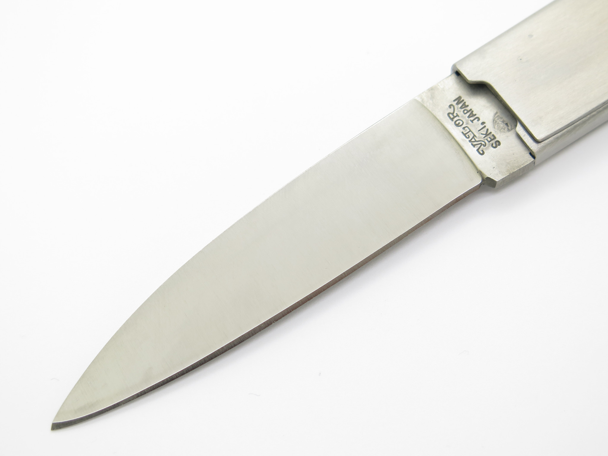 廃番品　takefu knife village ハサミ 折りたたみ　USED Vintage Valor 785 Seki Japan Tak Fukuta Trifold Safety Folding