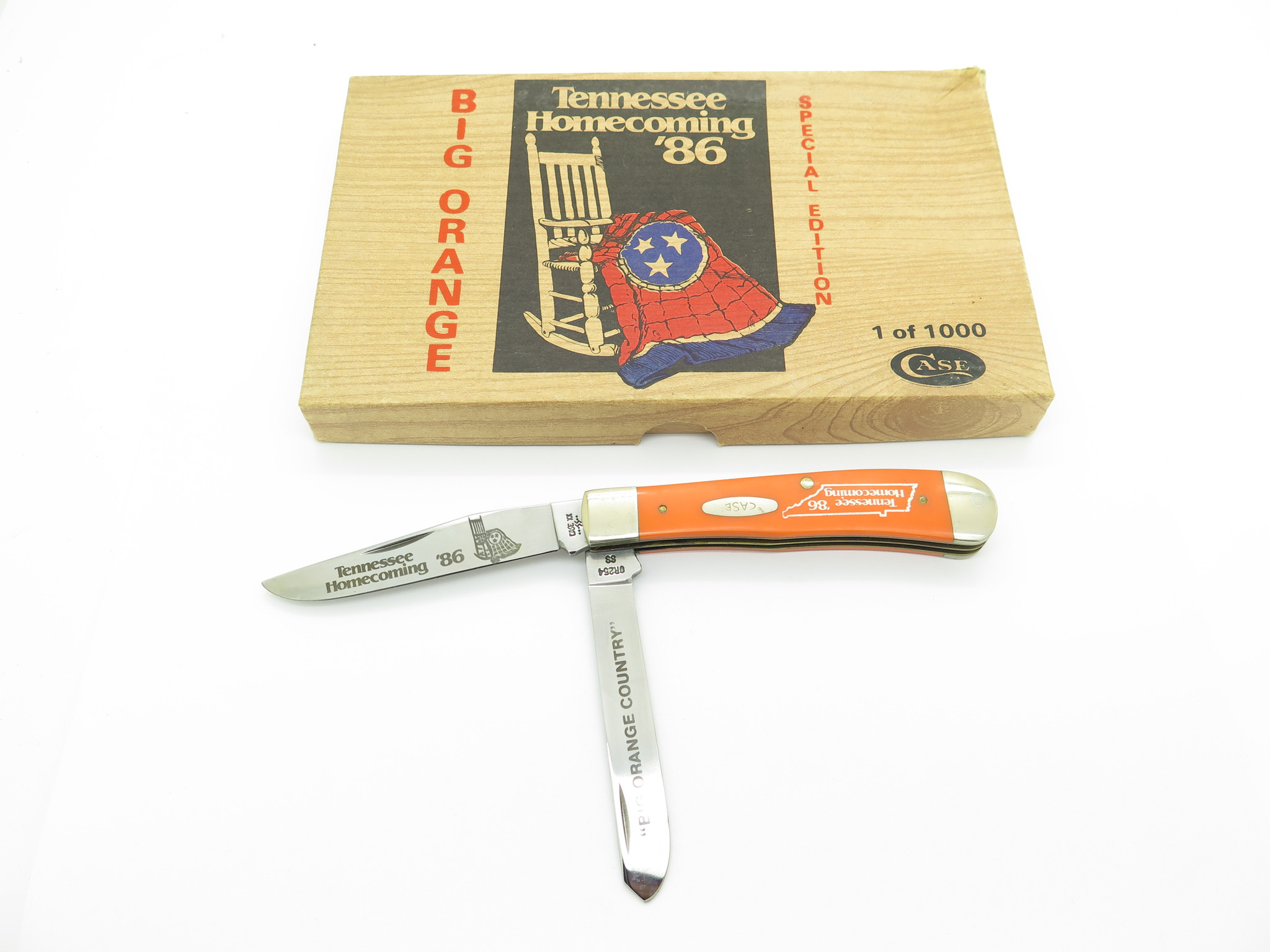 Vintage 1985 Case XX OR254 Trapper 