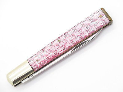 Vtg Parker Cut Co Pink Glitter Doctor Physician Folding Pocket
