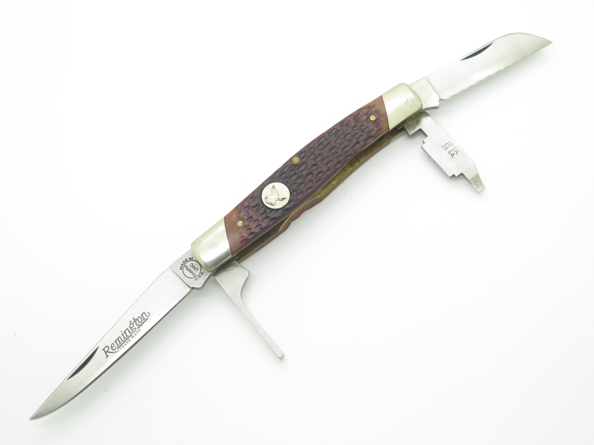 Vintage Remington UMC R2 Delrin Handle Waterfowl Hunting Folding 