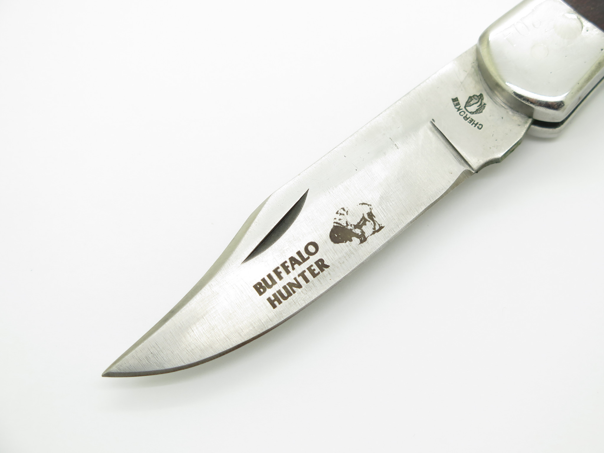 Vintage Cherokee Solingen Steel Folding Hunter Knife & 1935