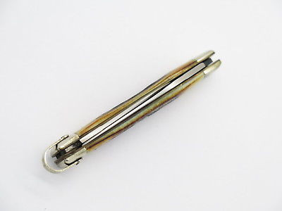 Vtg 1980 Case XX 52033 Stag Small Serpentine Stockman Folding