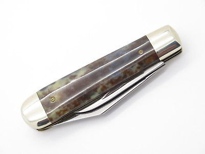 Vtg 1980 Case XX 6235 1/2 Brown Appaloosa Bone Folding