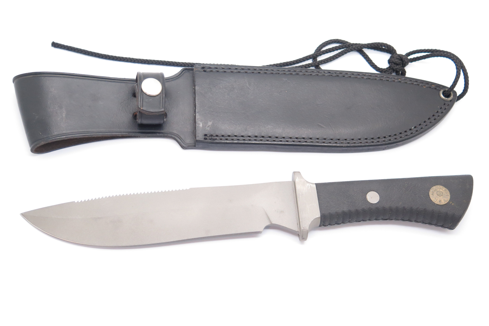 Vtg Aristocrat AK200 Wraith Seki Japan Fixed AUS-8 Blade Survival