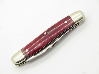 Vintage 1980 Case XX 62027 Red Folding Pocket Jack Knife Appaloosa