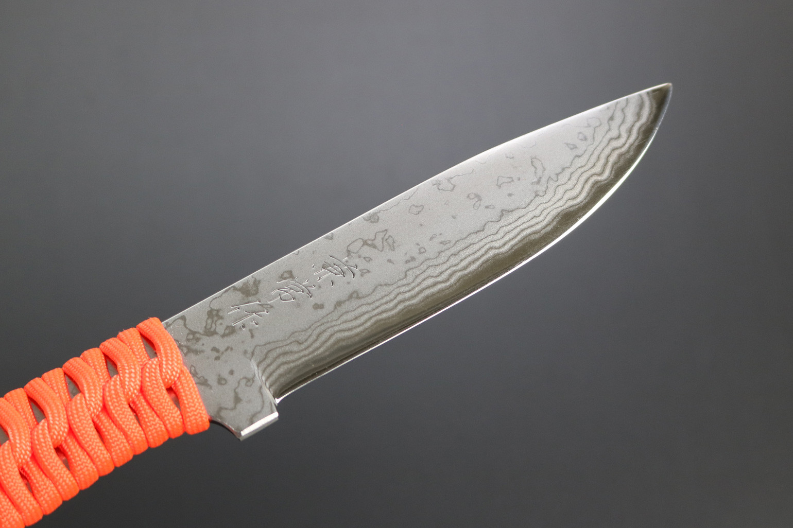 Kanetsune Seki Japan KB-291 Karasu Blue Steel 125mm Paracord