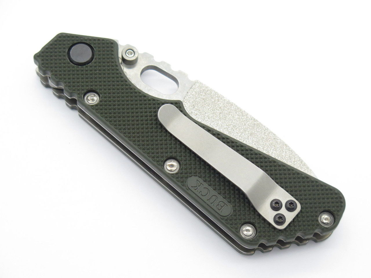 Buck 889 0889BO4 Tarani Strider OD Green ATS-34 Folding Knife