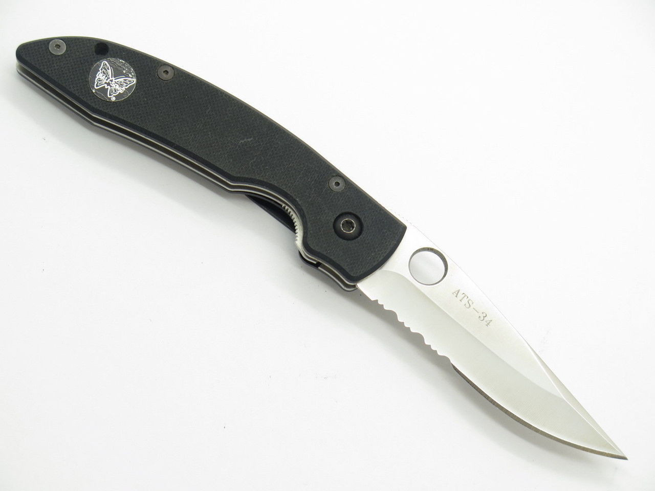 Vtg *left* Benchmade USA 812 Mini ATS34 Folding Pocket Knife Left