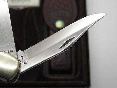 Vtg 1980 Case XX 268 Set 6265 Folding Hunter Knife 10 Dot Oil