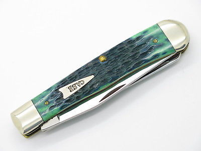 2001 Limited Case XX 6254 Bluegrass Green Trapper Folding Pocket