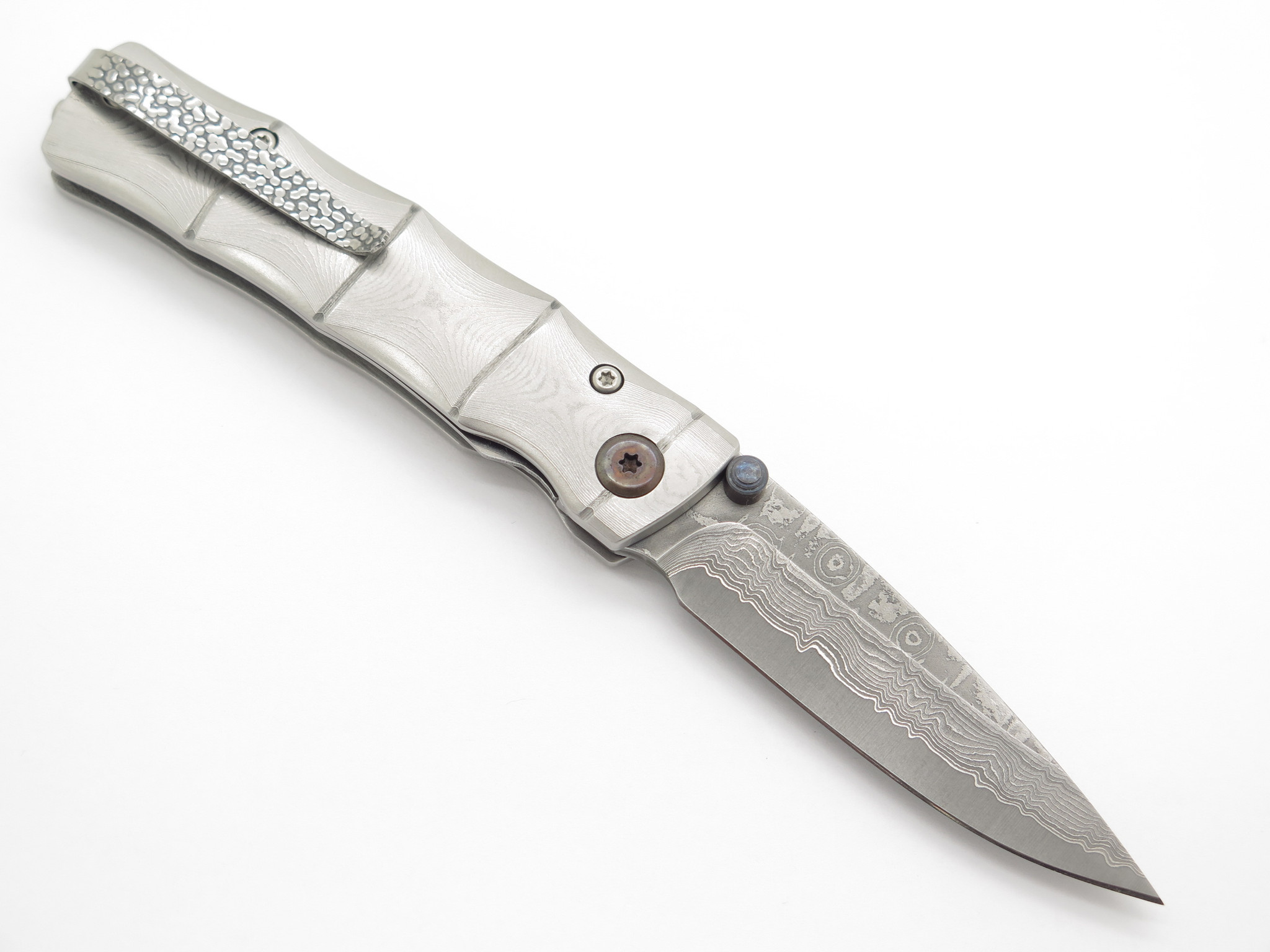Mcusta Seki Japan Take MC-33D VG-10 Damascus Bamboo Small Folding