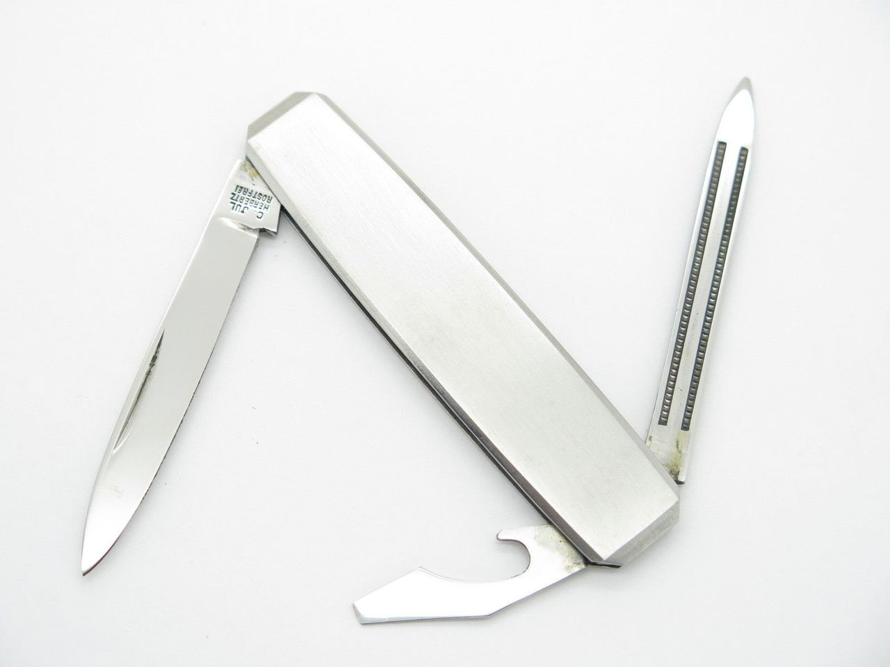 Vtg C. Jul Herbertz Rostfrei German Stainless Gentleman Folding