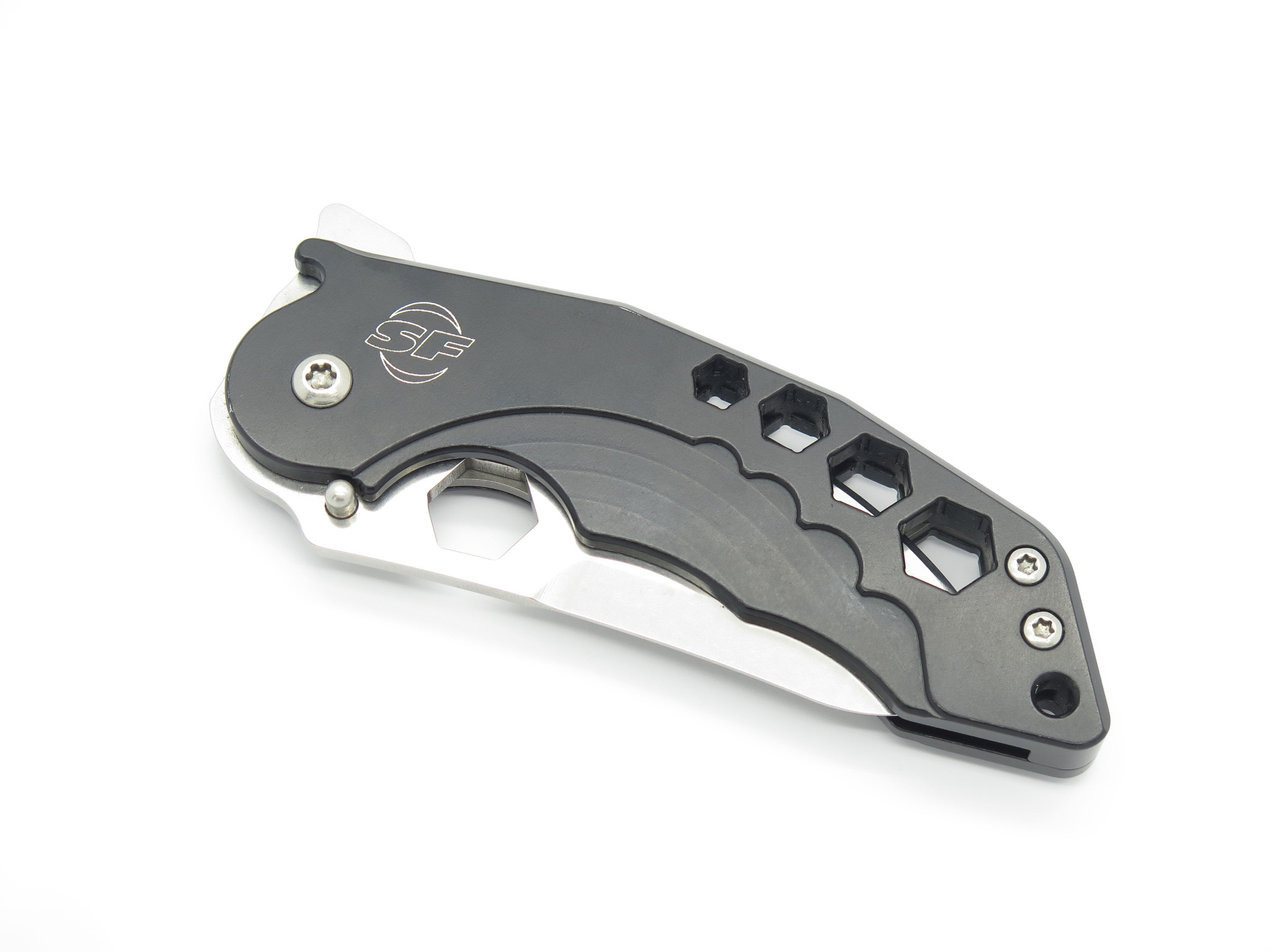 Vtg Surefire SF EW-09 Custom Usa Folding Flipper Tactical