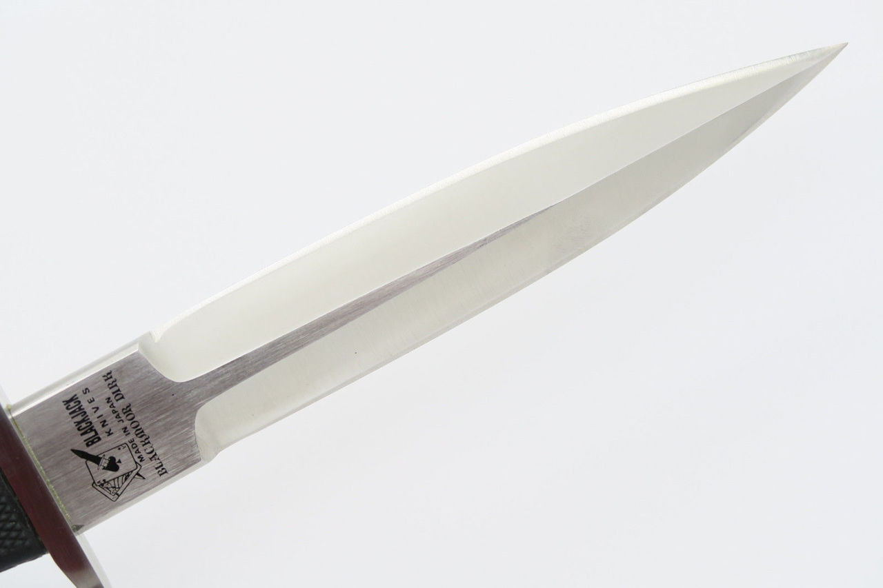 Vtg Blackjack Blackmoor Dirk AUS-8 Seki Japan Fixed Blade Dagger