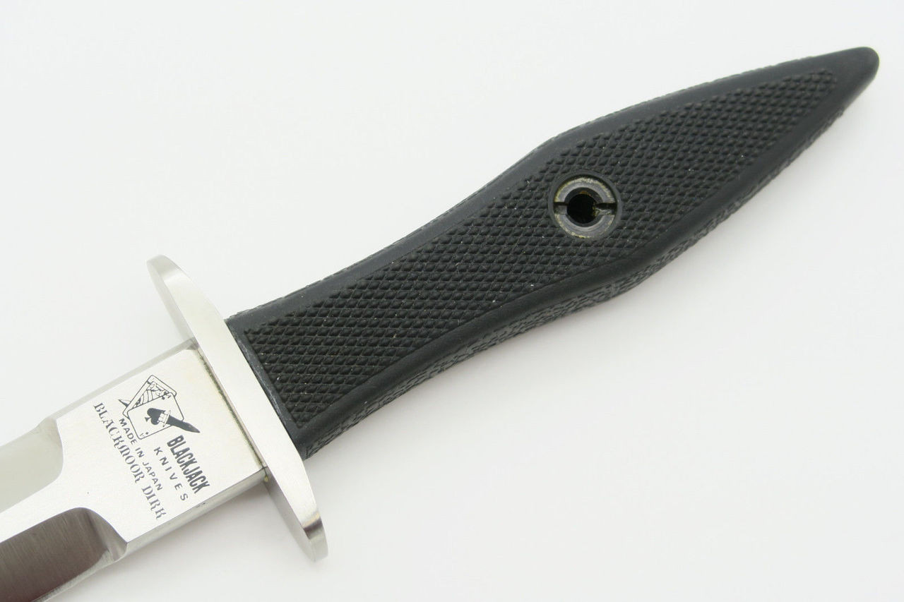 Vtg Blackjack Blackmoor Dirk AUS-8 Seki Japan Fixed Blade Dagger