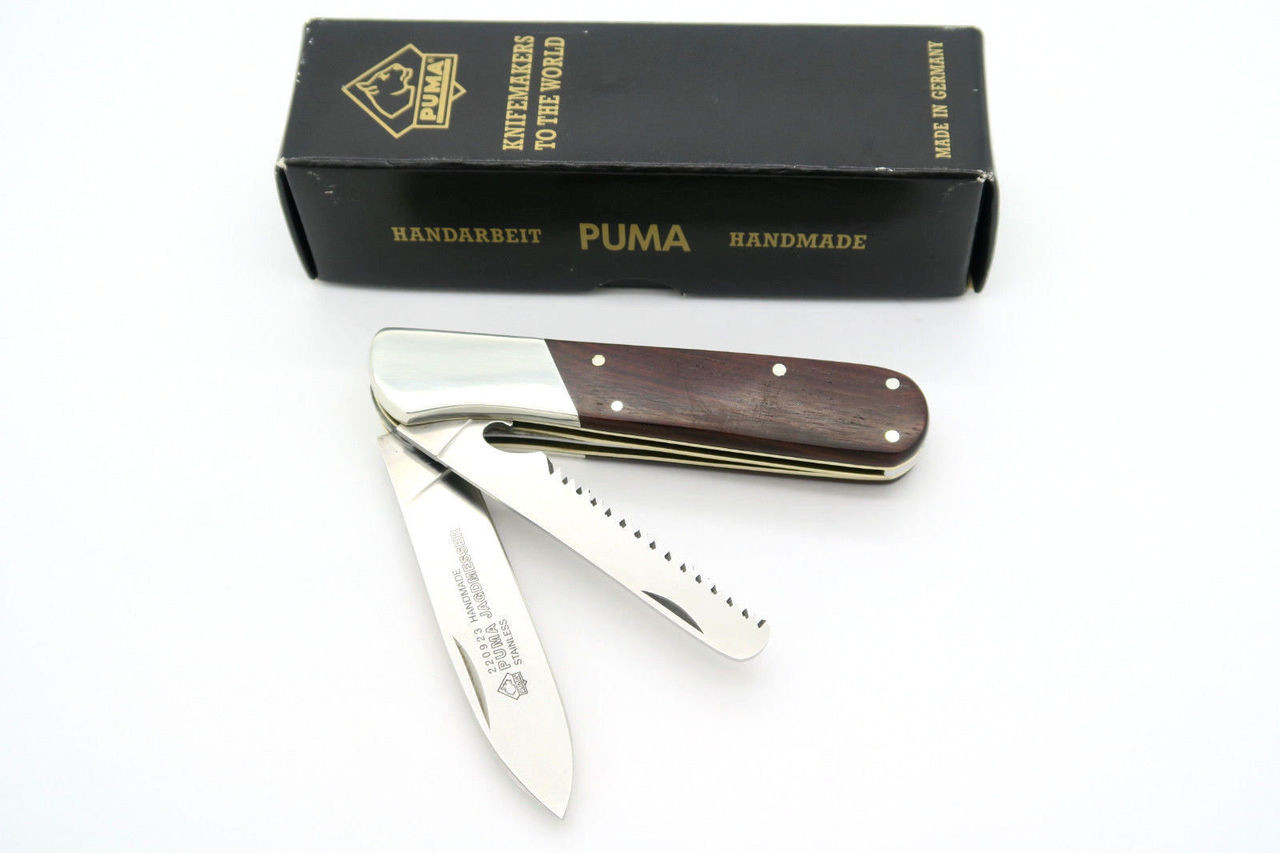 Puma Handmade 22 0923 923 Jagdmesser Solingen Germany Folding
