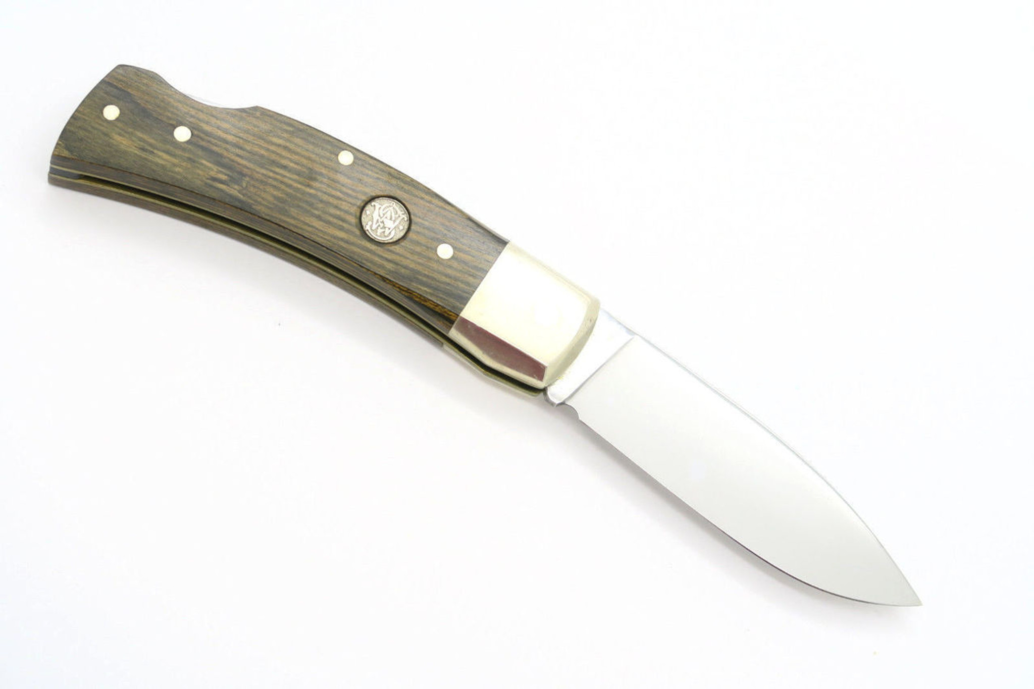 Smith & Wesson® 1136969 Wood Handle Folder