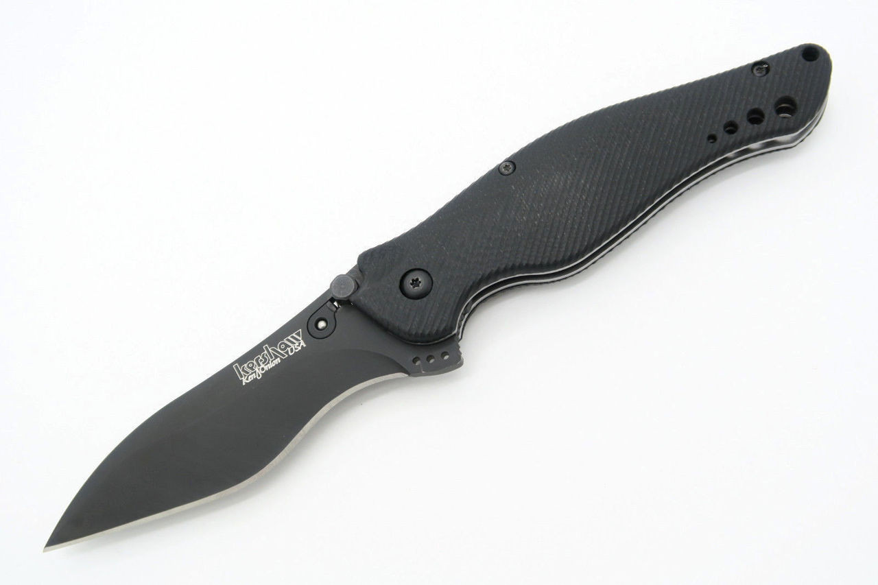 2005 Kershaw USA Spec Bump 1596 Black CPM154 Ken Onion Folding