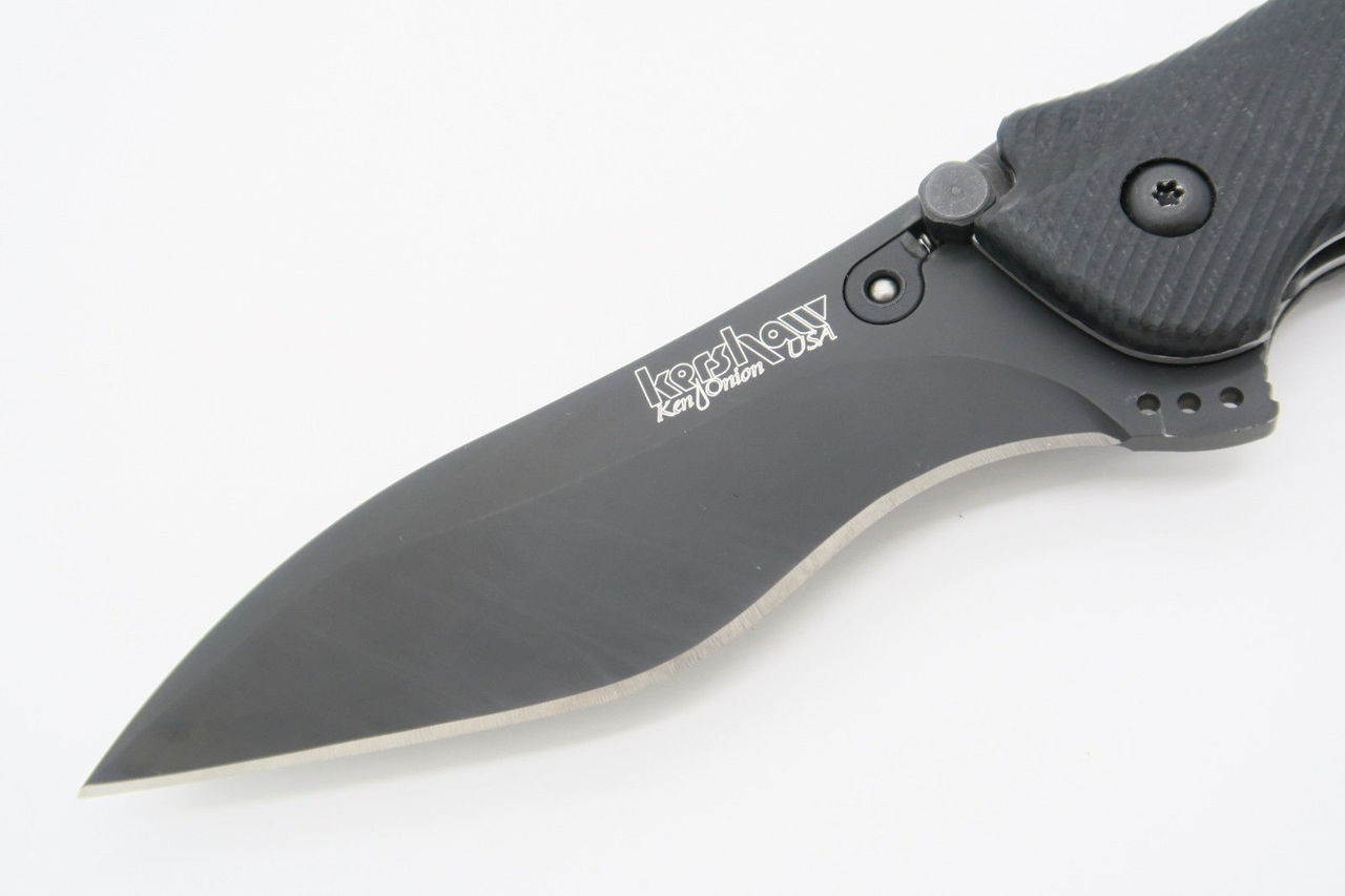 2005 Kershaw USA Spec Bump 1596 Black CPM154 Ken Onion