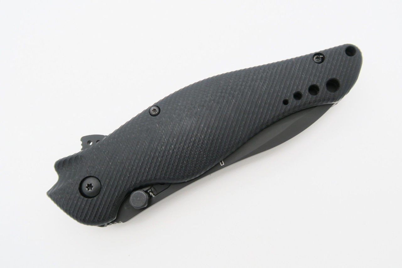 2005 Kershaw USA Spec Bump 1596 Black CPM154 Ken Onion Folding