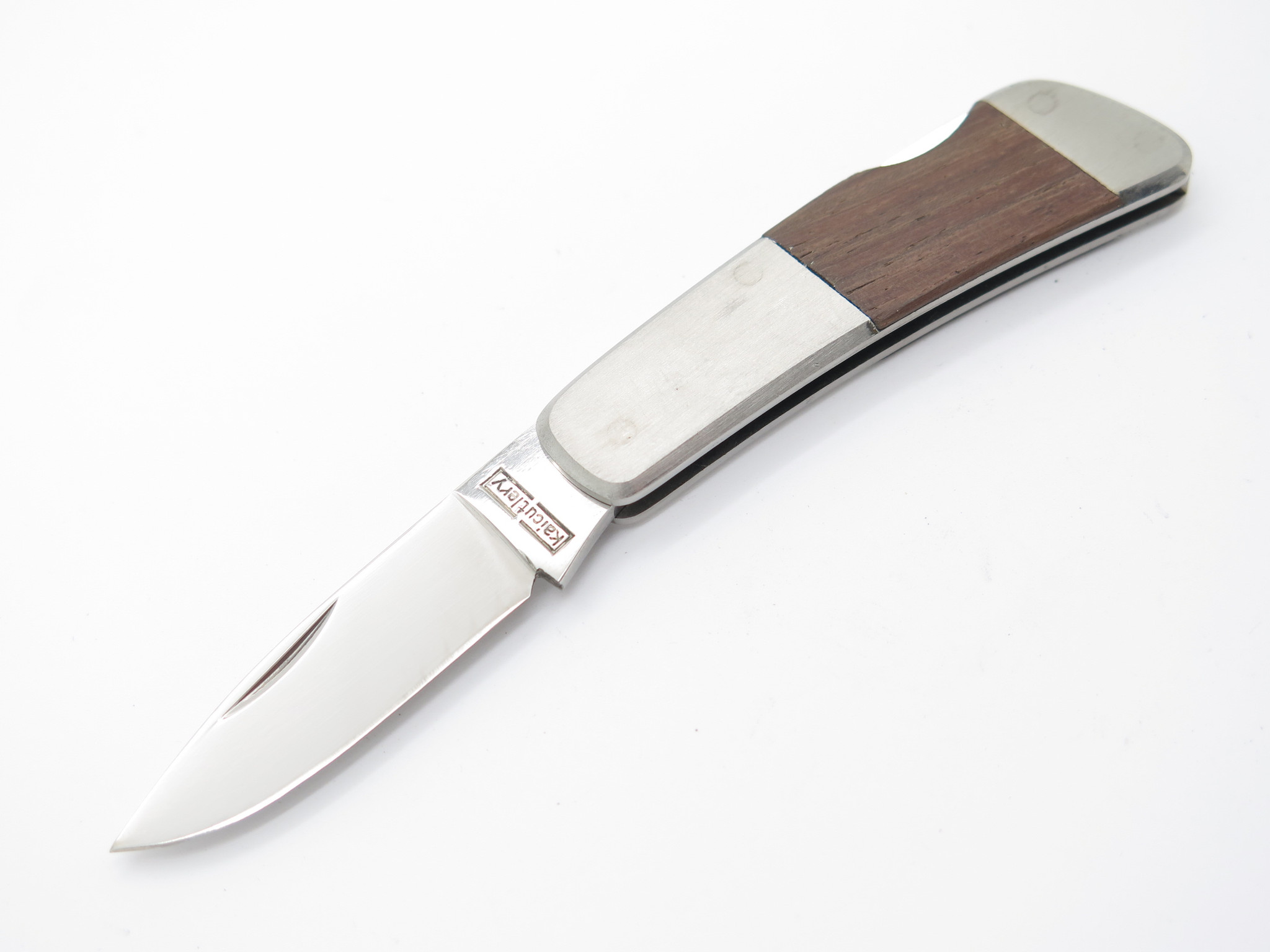 Vtg Kershaw Kai 5300 Seki Japan Gentleman Wood Folding Lockback