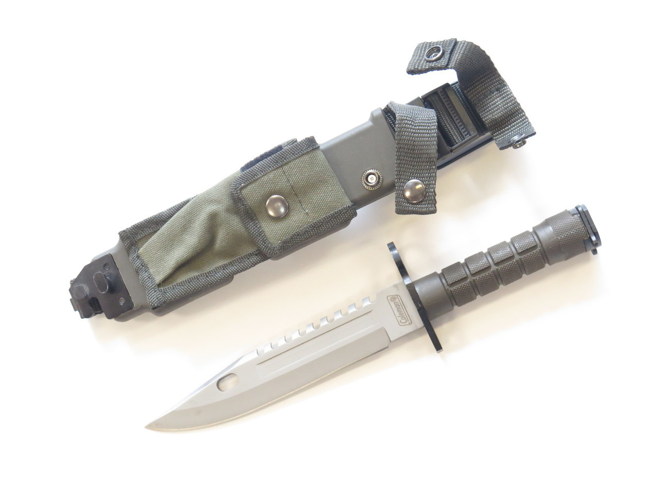 Coleman M9C-2019 Bayonet Survival Rambo Fixed Blade Hunting Combat