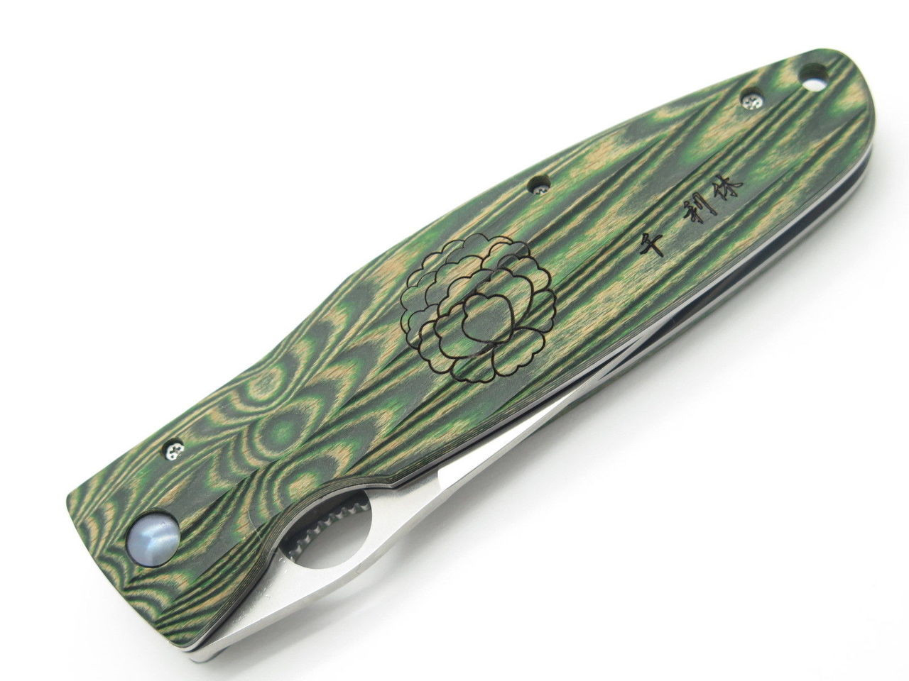 Mcusta Seki Japan Rikyu MC-184 Green Wood VG-10 Folder Folding
