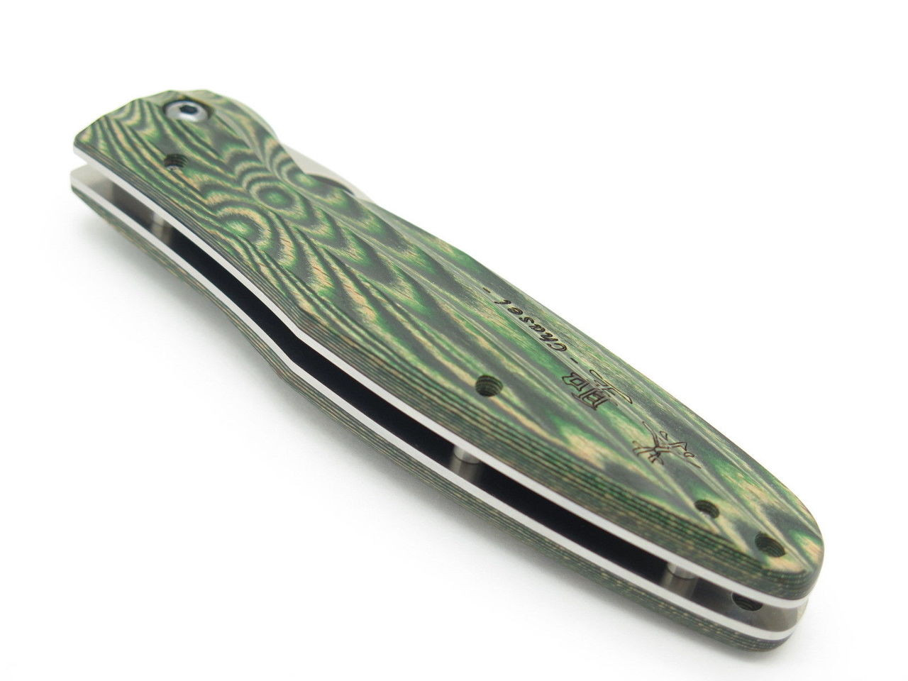 Mcusta Seki Japan Rikyu MC-184 Green Wood VG-10 Folder Folding