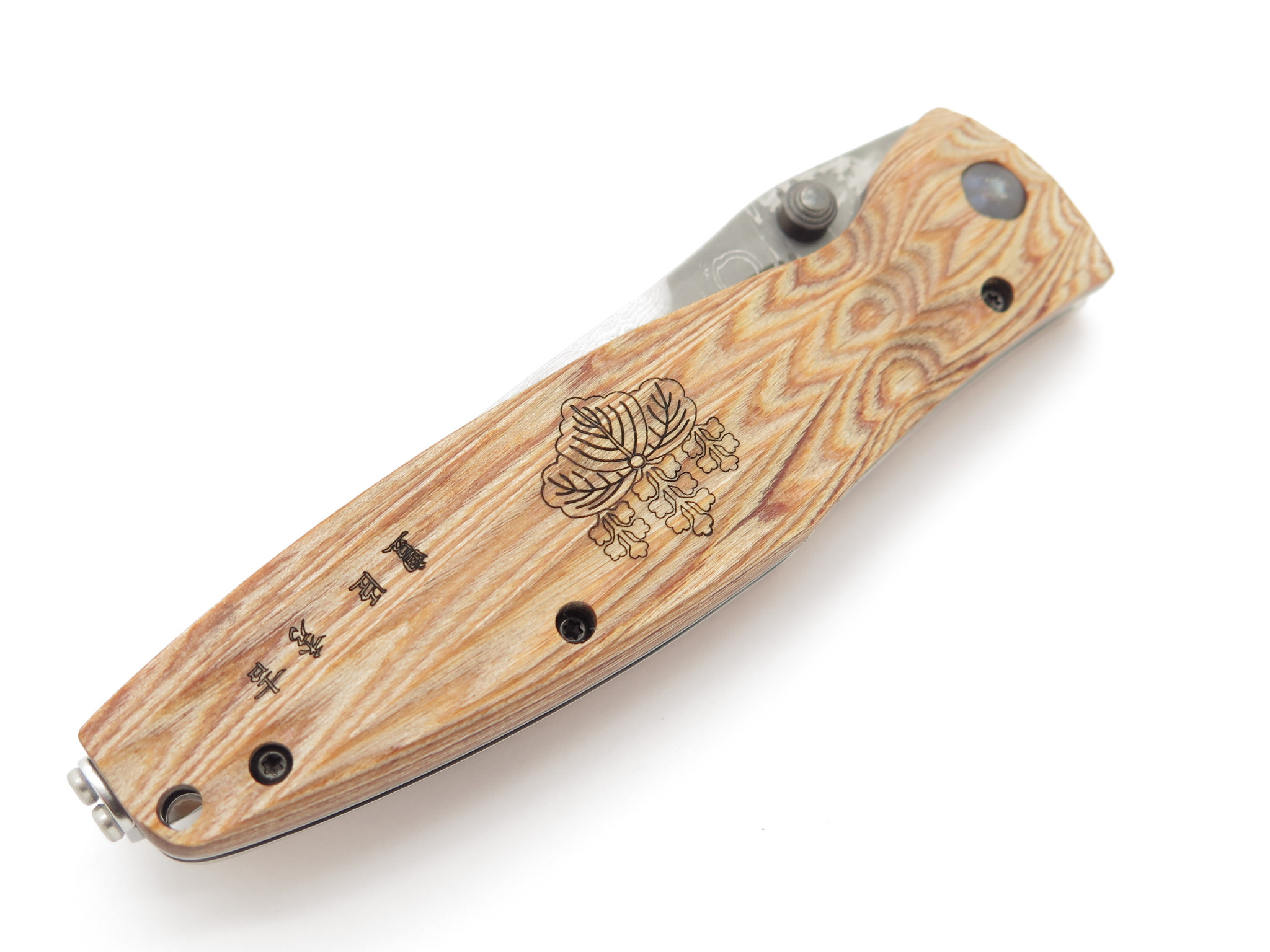 Mcusta Seki Japan Hideyoshi MC-182D Wood & VG-10 Damascus Samurai
