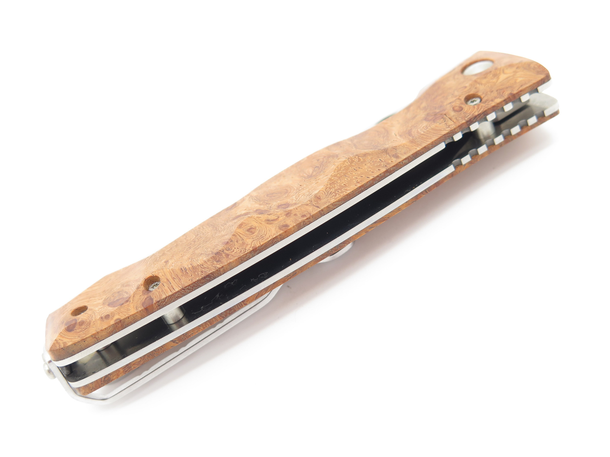 Mcusta Seki Japan Tactility Elite MC-124 Quince Burl VG-10 Folding