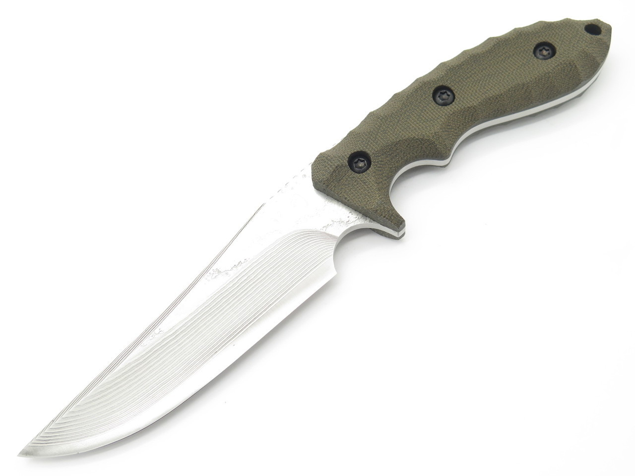 Kiku Matsuda KM-710 Damascus Master Hunter Seki Japan Custom Fixed