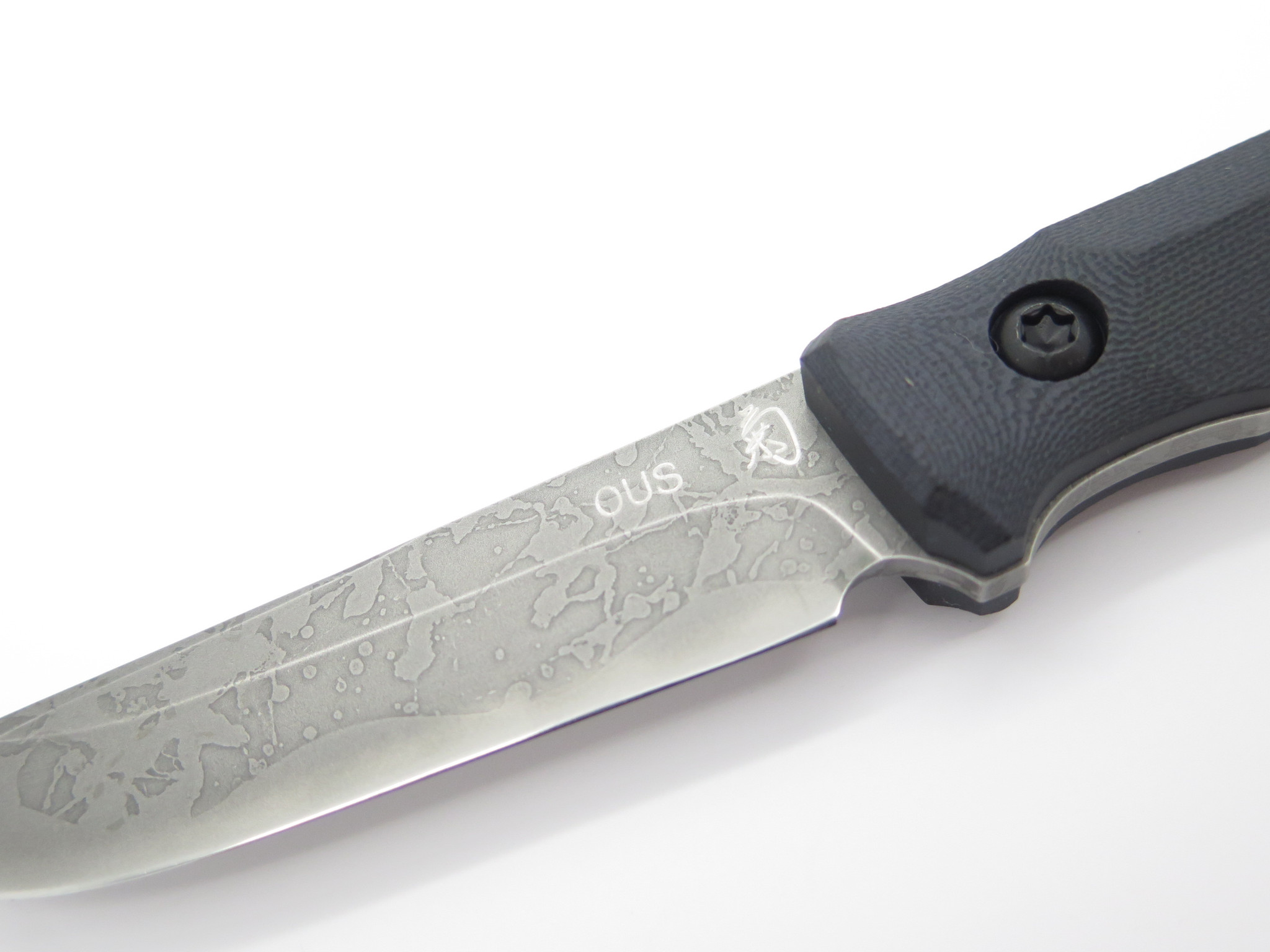 ガット Kimukimuuuu Kiku Matsuda KM-845 Kagero Seki Japan Custom Fixed Tanto Camp