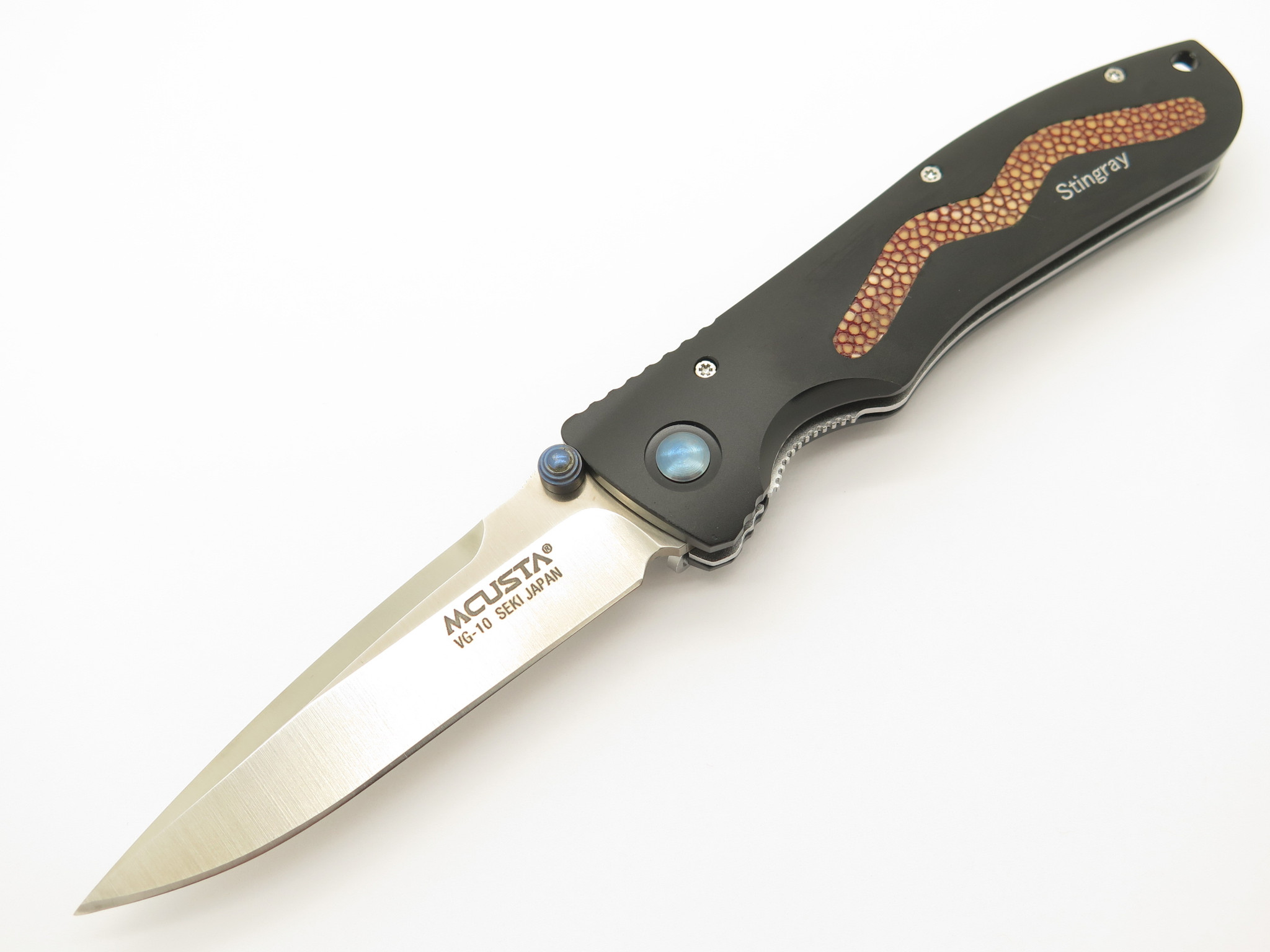 Mcusta Seki Japan MC-102 Stingray Black Aluminum VG-10 Folding