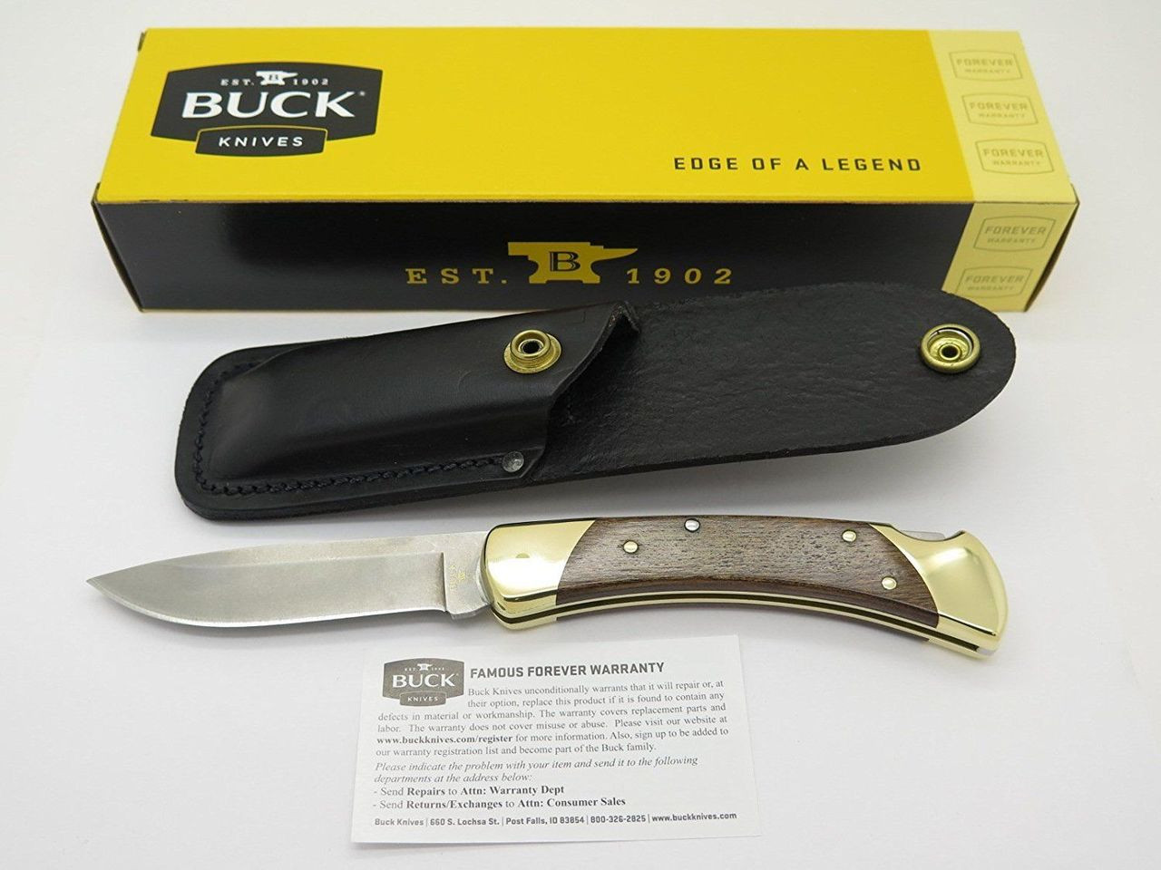 Buck 111 111bO3 Folding Hunter Lockback Knife Custom Limited Drop