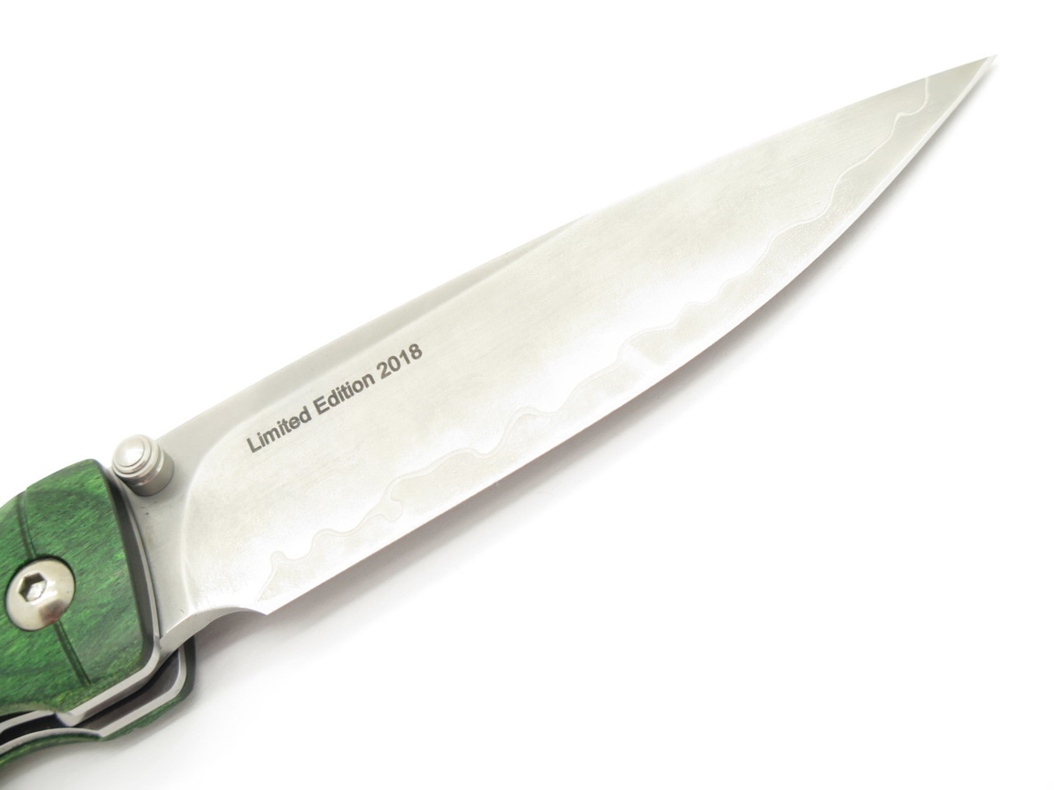 Mcusta MC-203G Seki Japan Green Bamboo SPG2 Linerlock Folding 