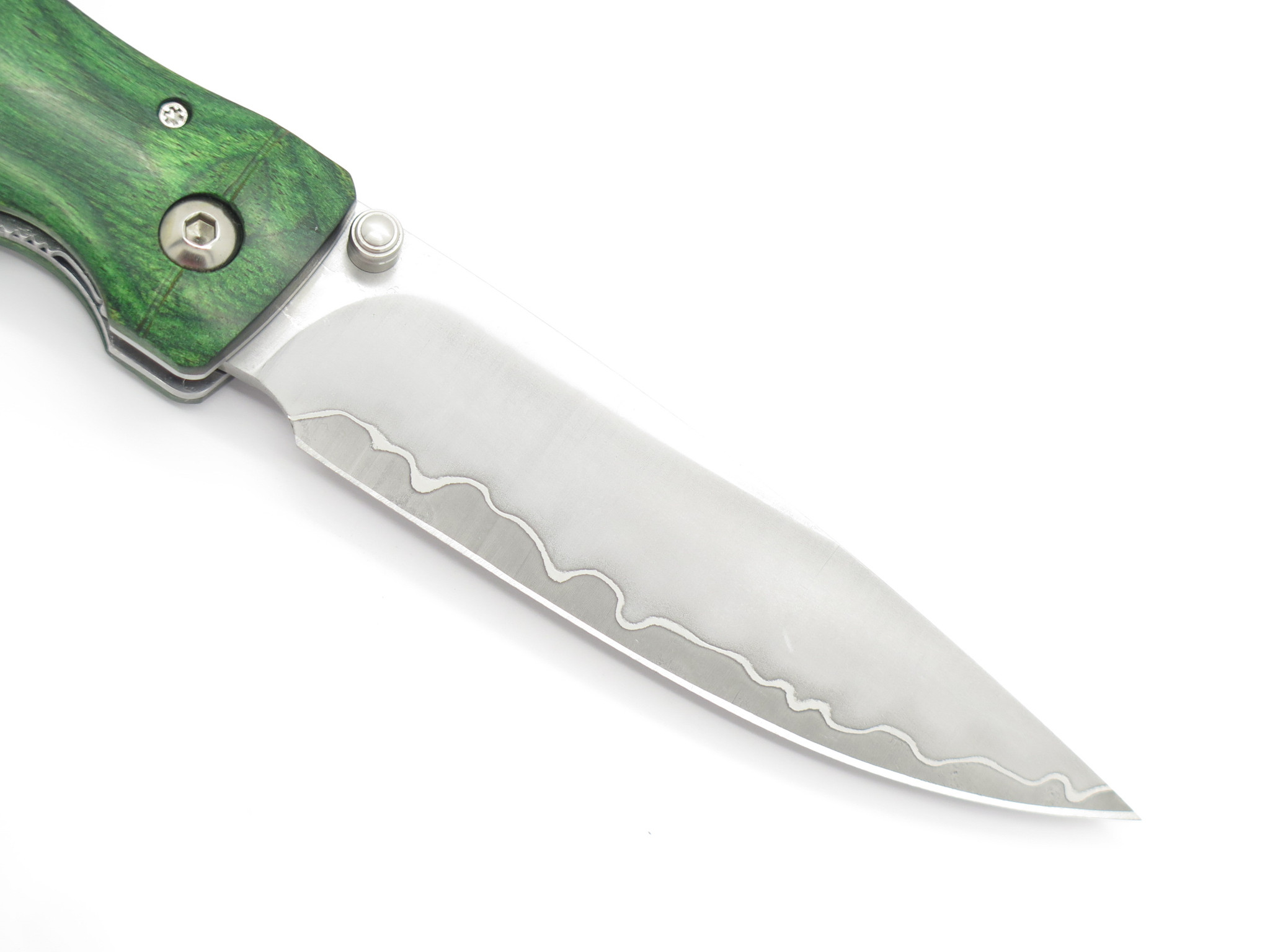 Mcusta MC-203G Seki Japan Green Bamboo SPG2 Linerlock Folding 