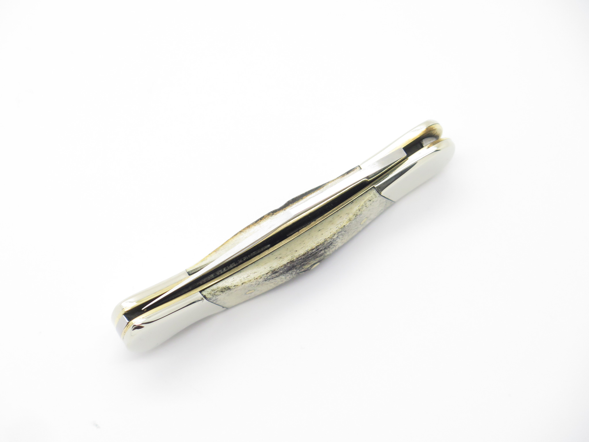 Vtg C.I. 572 Silver Stag Seki Japan 440 Small Stag Folding