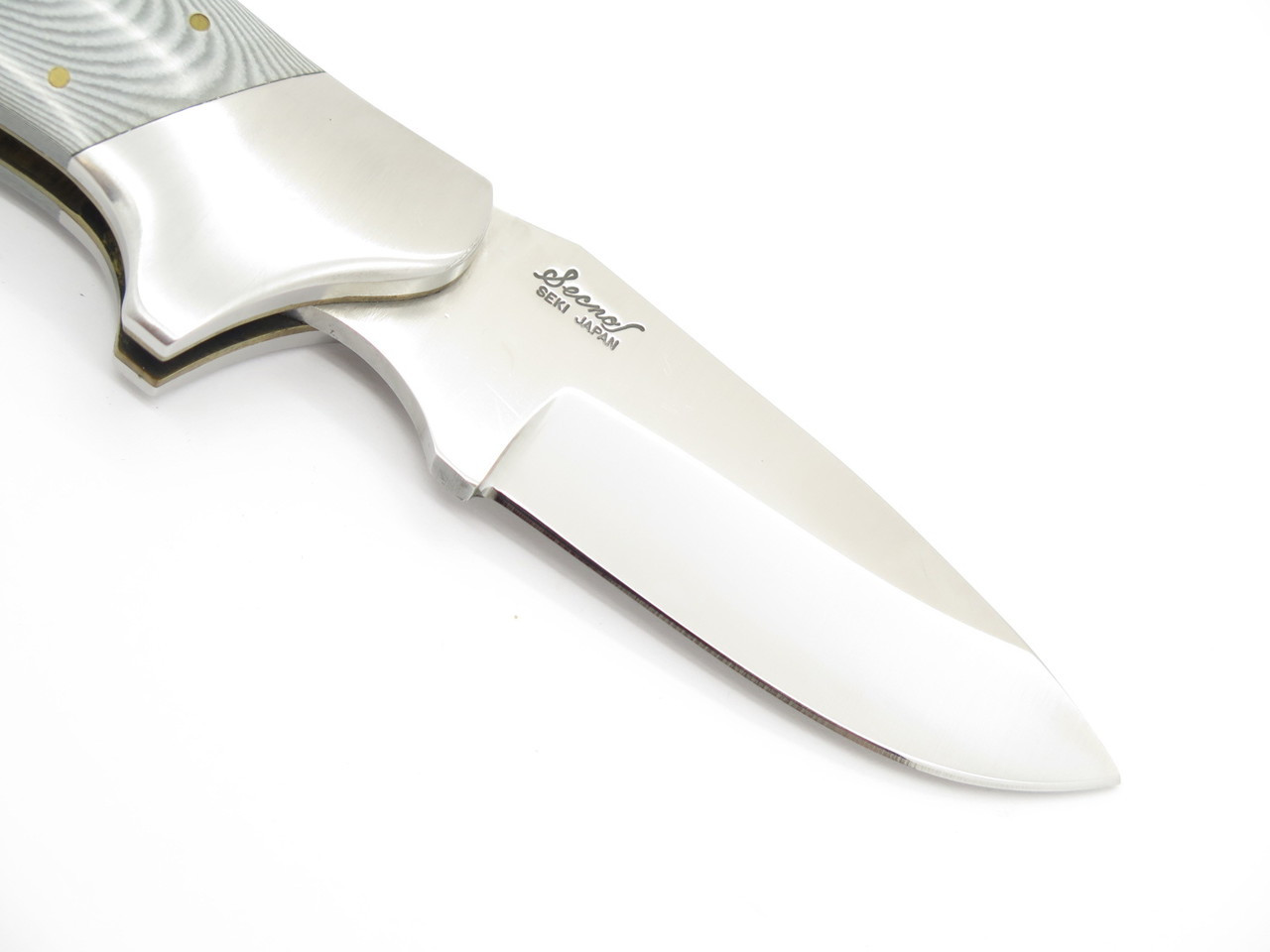 Vintage Condor Secnos 81 SSG Seki Japan Folding Hunter Lockback