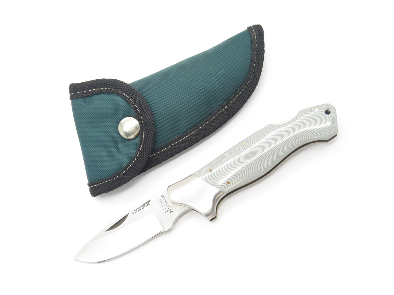 Vintage Condor Secnos 81 SSG Seki Japan Folding Hunter Lockback