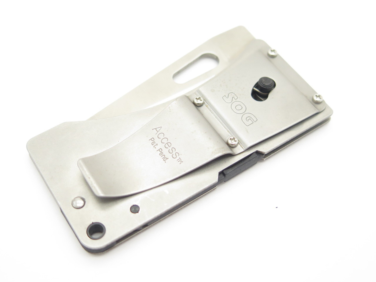 Sog Original Access Card Seki Japan Stainless Folding Pocket Knife