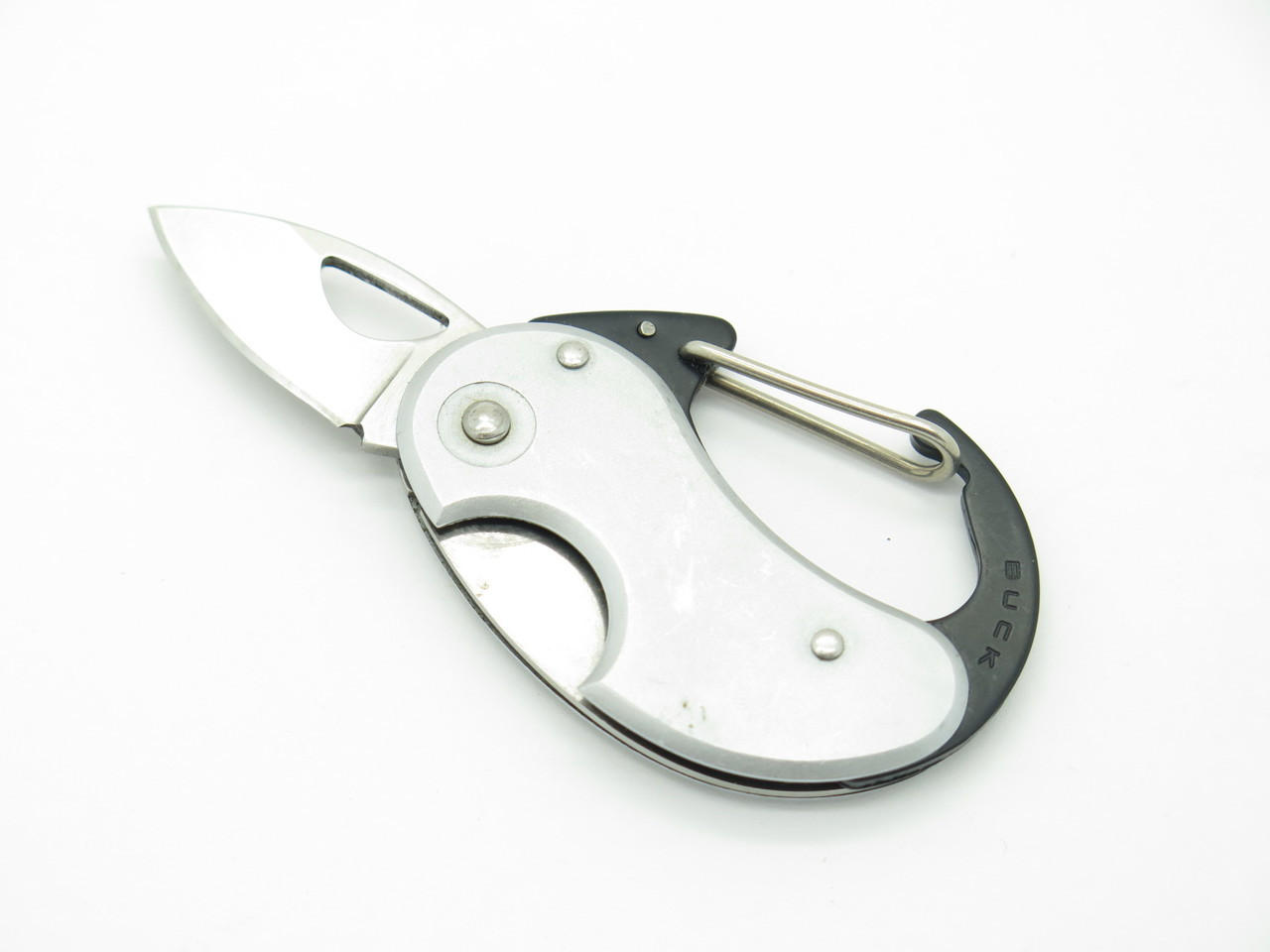 Buck 266 Hitchhiker Seki Japan Carabiner Key Chain Folding Pocket