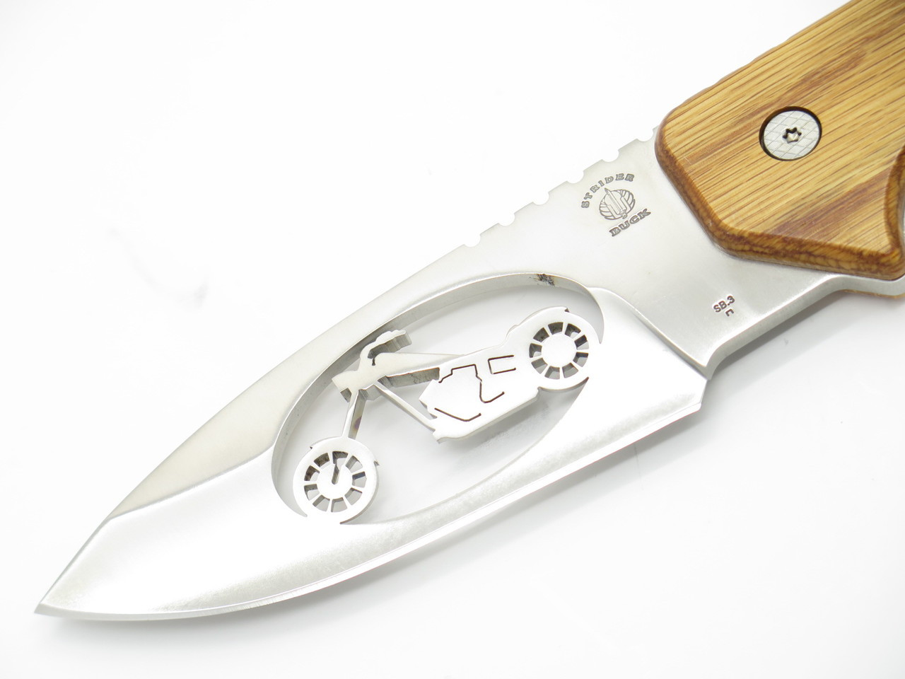 Buck Custom 888 Strider Solution ATS-34 Harley Davidson Buck Custom 888 Strider Solution ATS-34 Harley Davidson