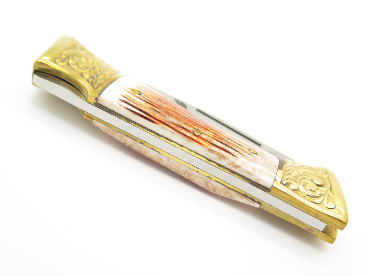 切刃 with 幻影拍覧会 / 幻影拍覧会 Vtg Parker Imai KF-266 Seki Japan Wildlife Sea Lion Folding Hunter